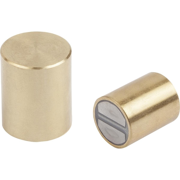 Magnet Round With Machinable Magnetic Fa, D=20, Ndfeb